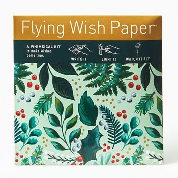 Holly Berry Flying Wish Paper | Paper Source