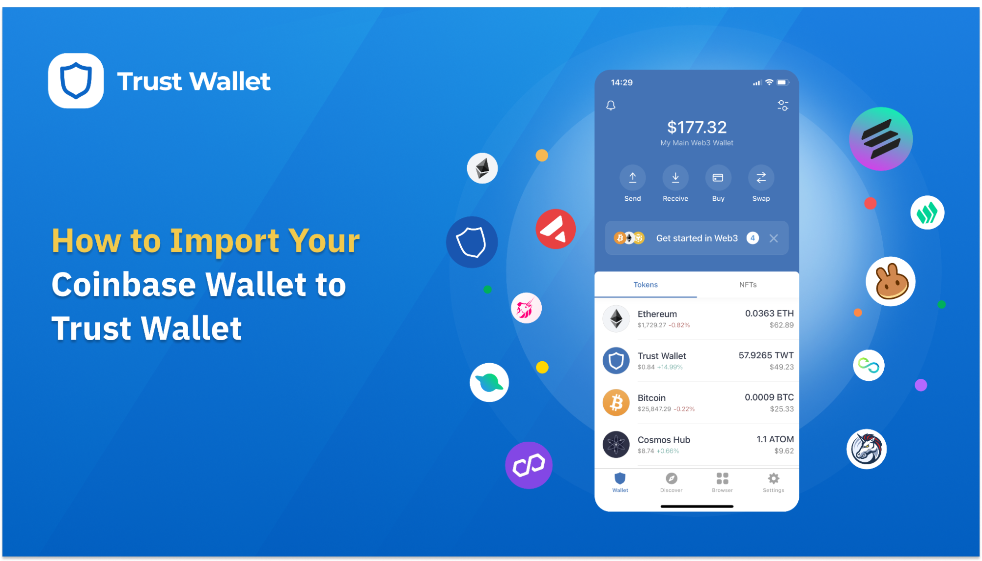 How to Import Trust Wallet into Coinbase Wallet?