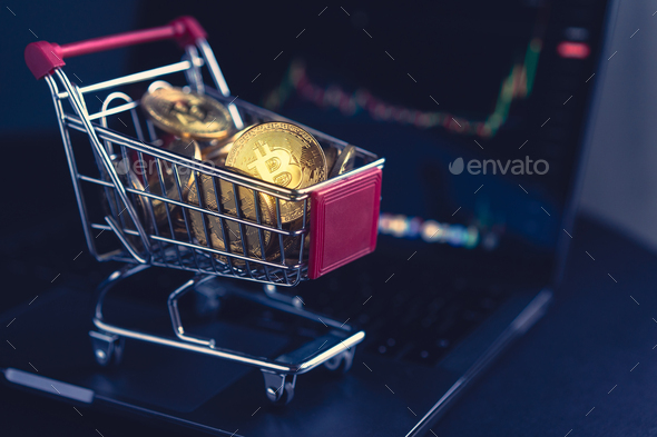 5, Shopping Carts Bitcoin Images, Stock Photos, 3D objects, & Vectors | Shutterstock
