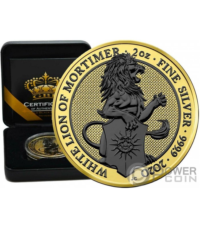 White Lion of Mortimer Coins