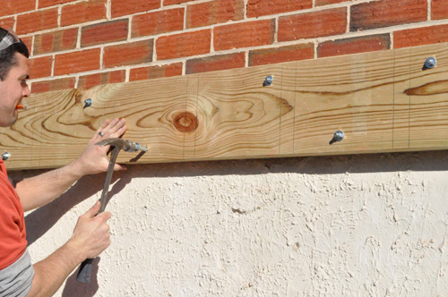 How to Attach Ledger Board For a Deck | ecobt.ru