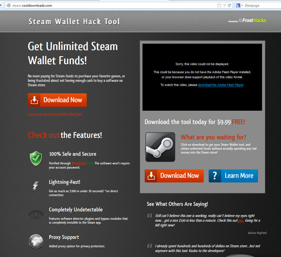 Can Steam Wallet codes be used to hack your account?