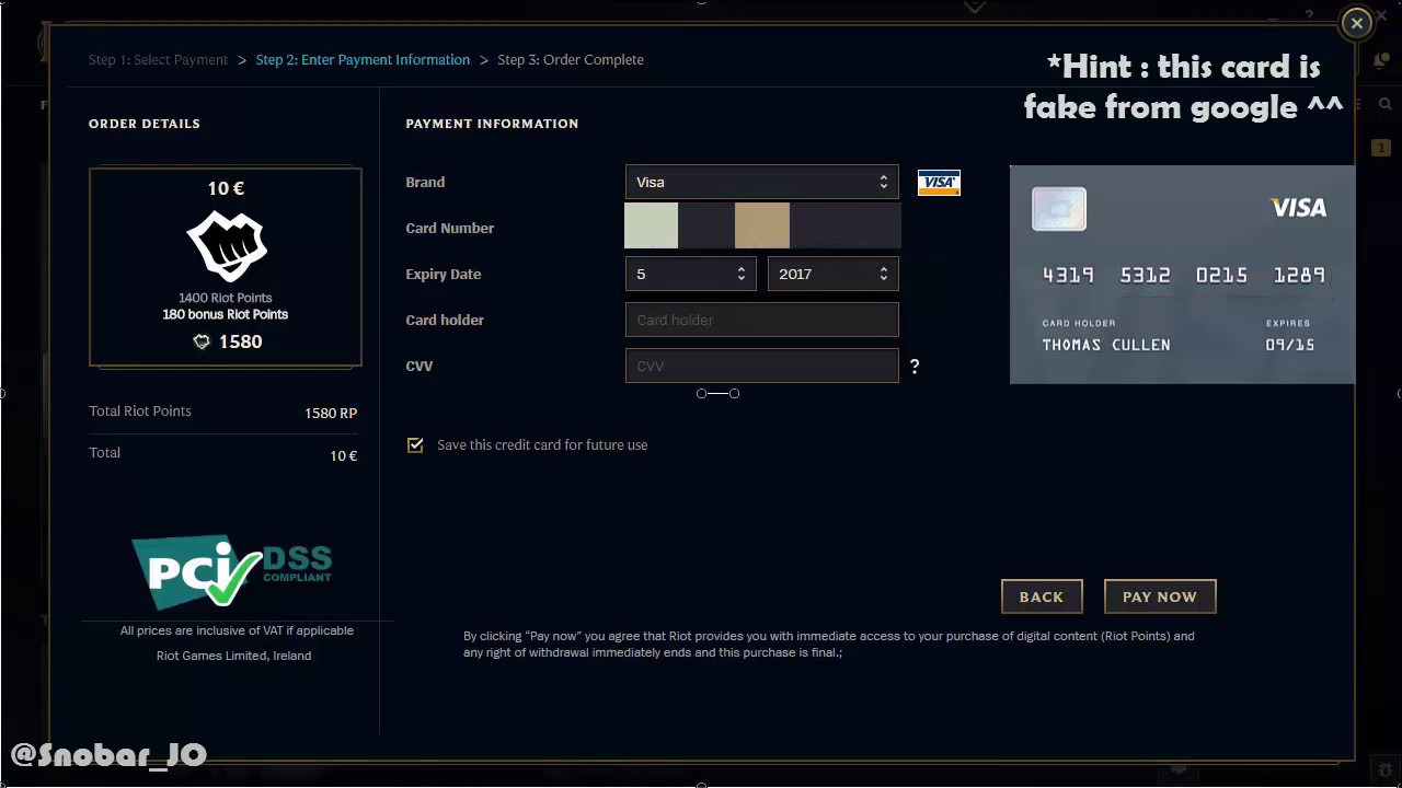 How to Buy Riot Points in League of Legends - KJC eSports
