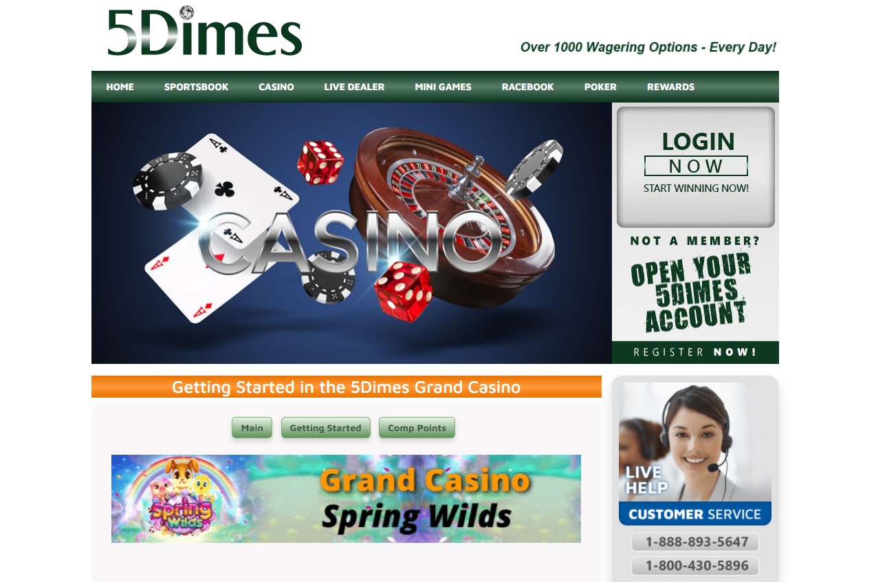 5dimes Review and 50% First Deposit Bonus by - All Bookmakers