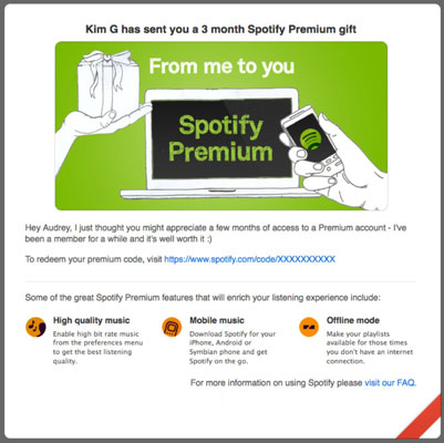 How to Use a Spotify Gift Card for Spotify Premium
