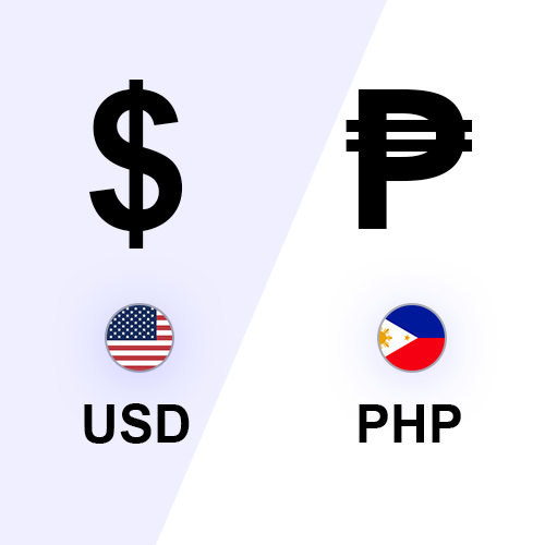PHP to USD - Convert Philippine Peso in US Dollar