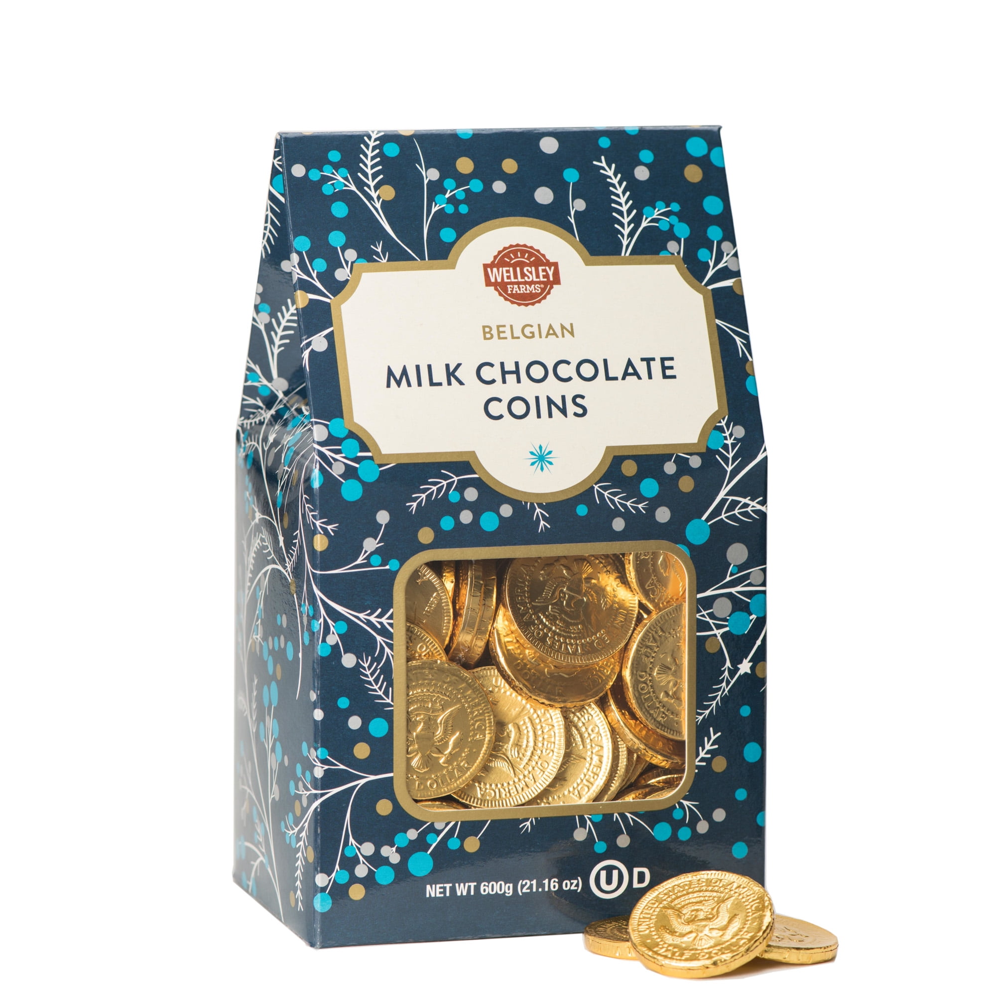 ecobt.ru : RiverFinn Premium Large Milk Chocolate Coins