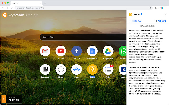CryptoTab Browser - Easy way for Bitcoin Mining