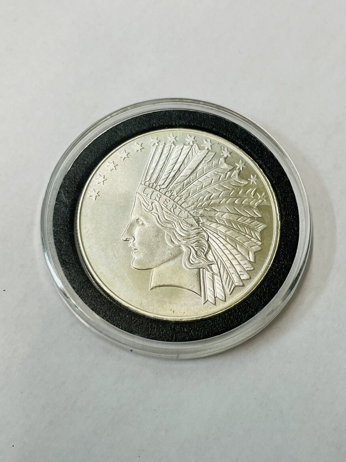 1 oz Fine Silver Round - Buffalo/Indian Head - Monarch Precious Metals