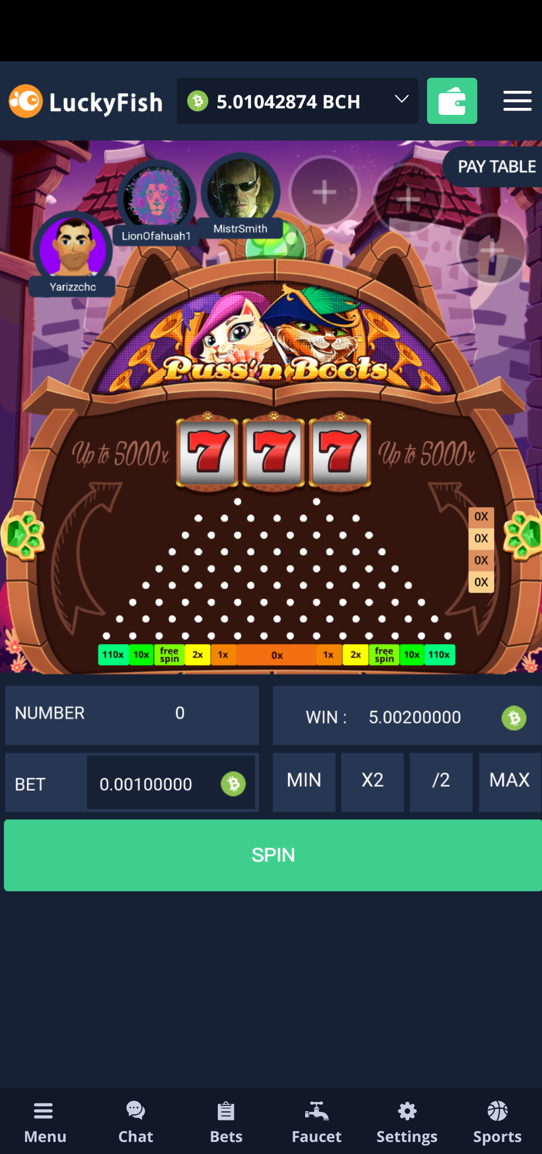 LuckyFish Crypto Casino [] - Free Faucet Bonus