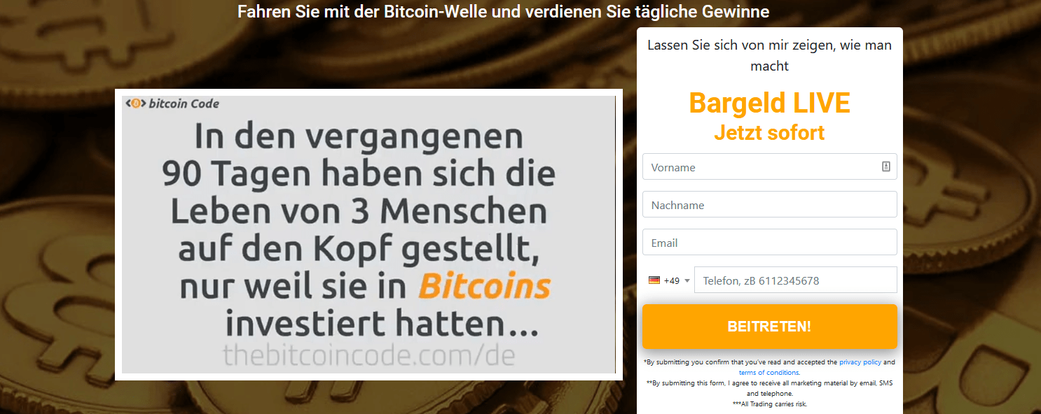 Bitcoin Code Erfahrungen - Test | Smore Newsletters