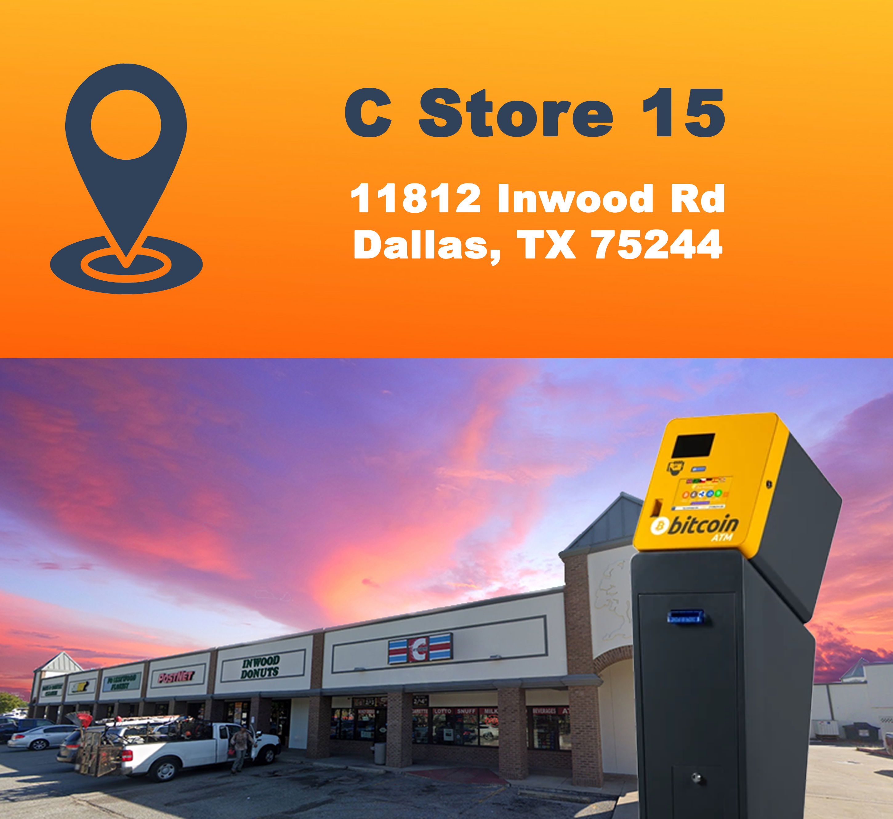 CoinFlip Bitcoin ATM locations in Dallas, TX