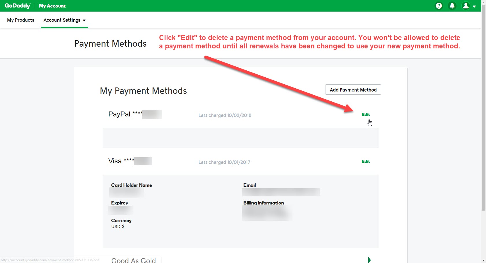 Accept online payment | Websites + Marketing - GoDaddy Help IN
