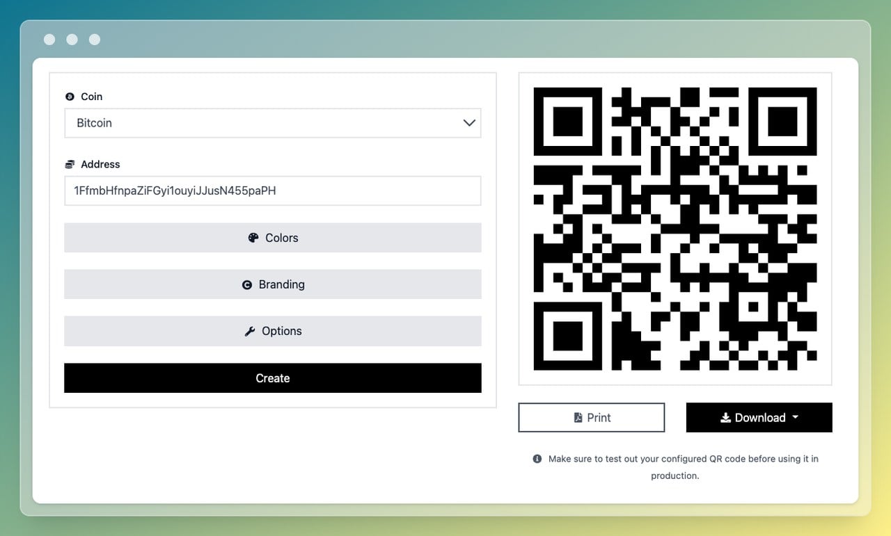 Bitcoin QR Code Generator - ecobt.ru