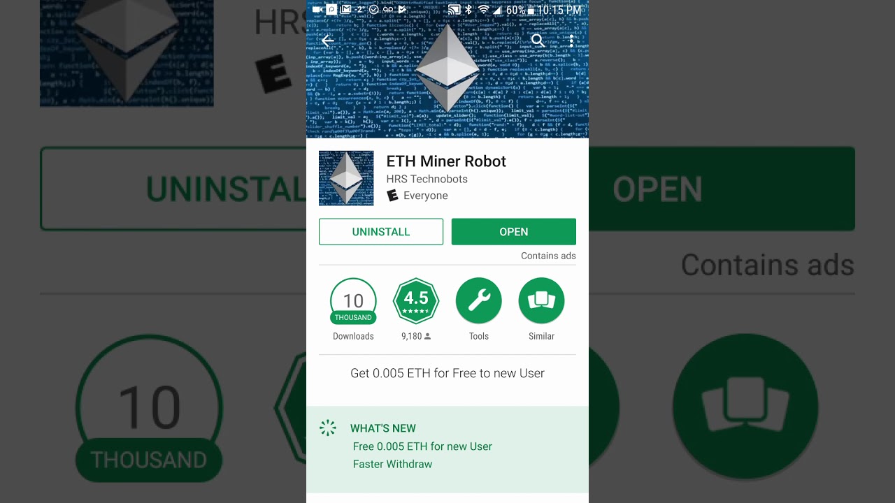 5 Best Ethereum Mining Apps for Android in | CoinCodex