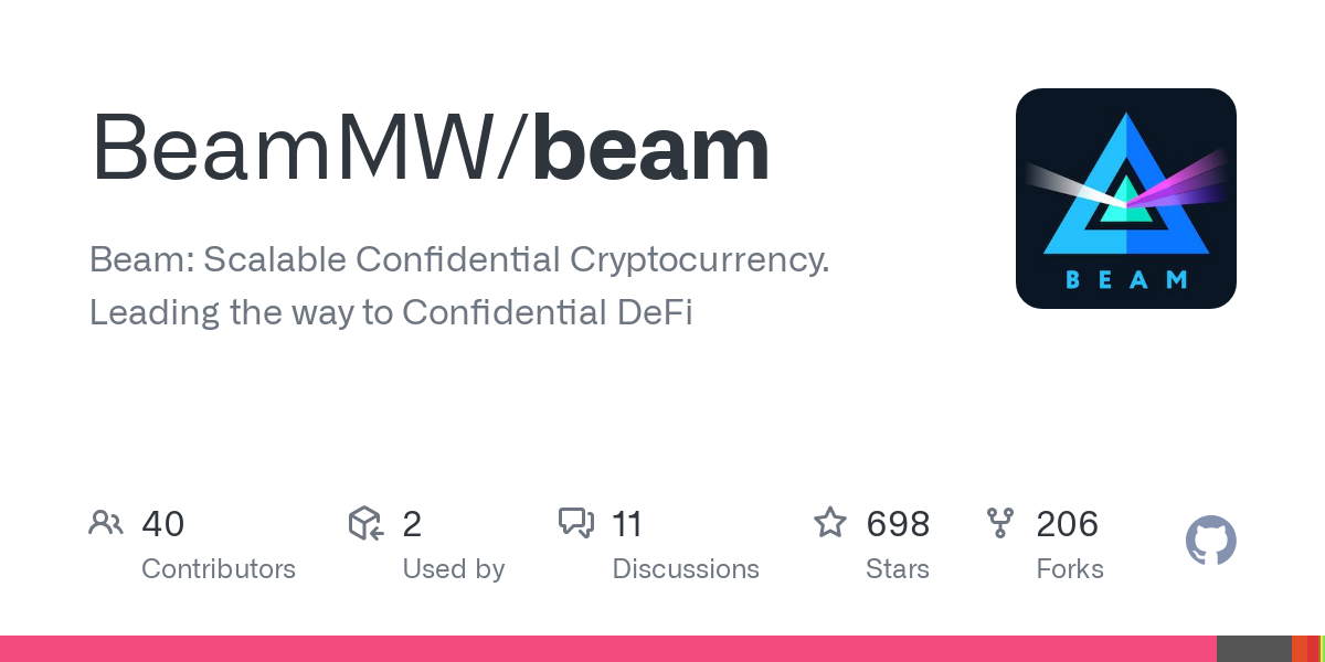 Beam Privacy · GitHub