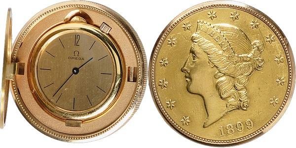 Omega Coin 'Double Eagle' 18K | Amsterdam Watch Company