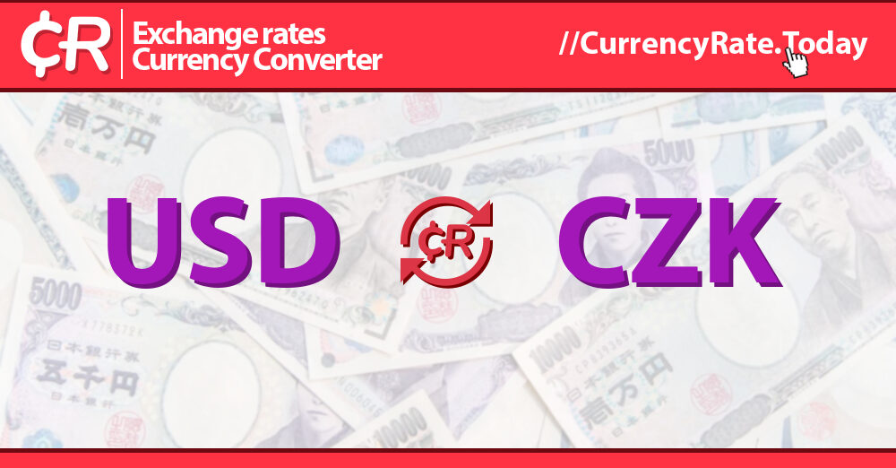 CZK to USD - Convert Czech Koruna in US Dollar