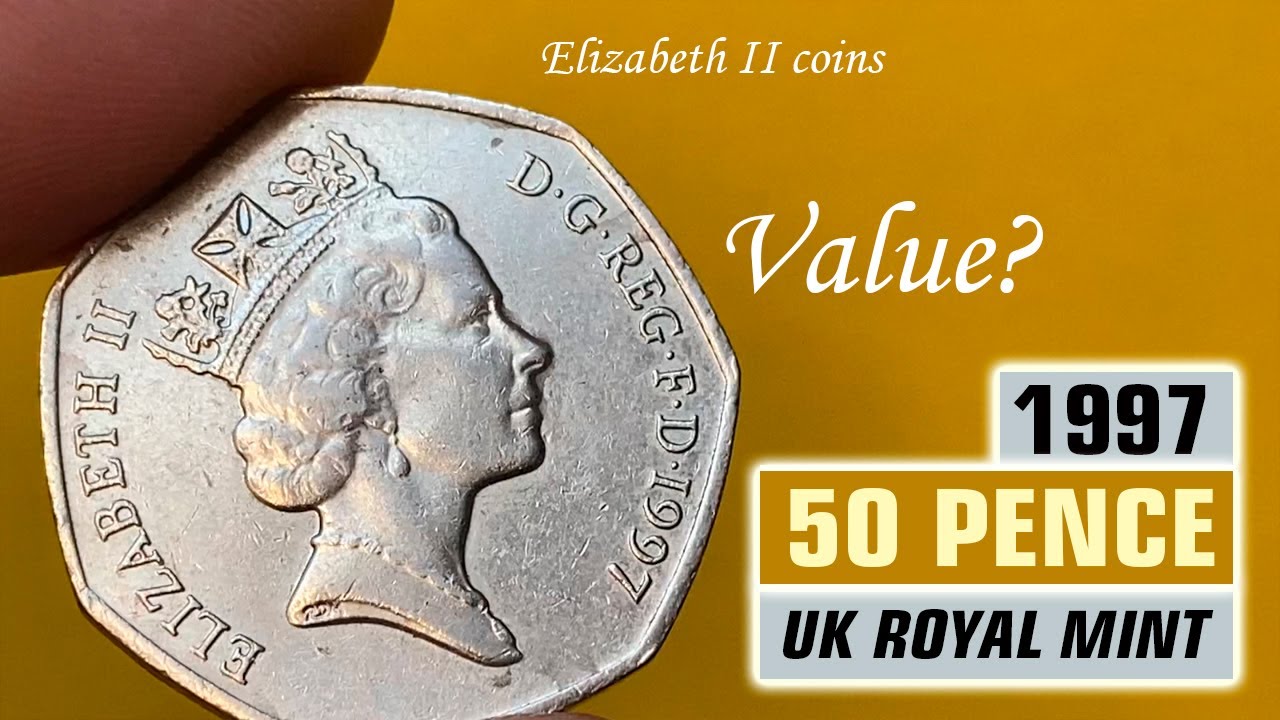 Fifty Pence (Small), Coin from United Kingdom - Online Coin Club