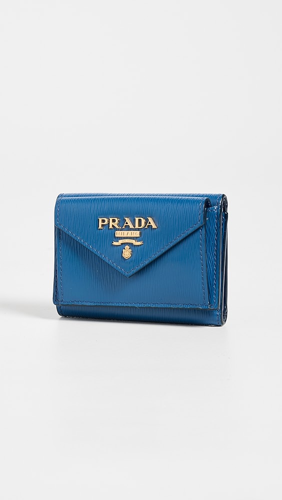 Prada logo-plaque Small Wallet - Farfetch | Luxury wallet, Bags designer fashion, Small wallet