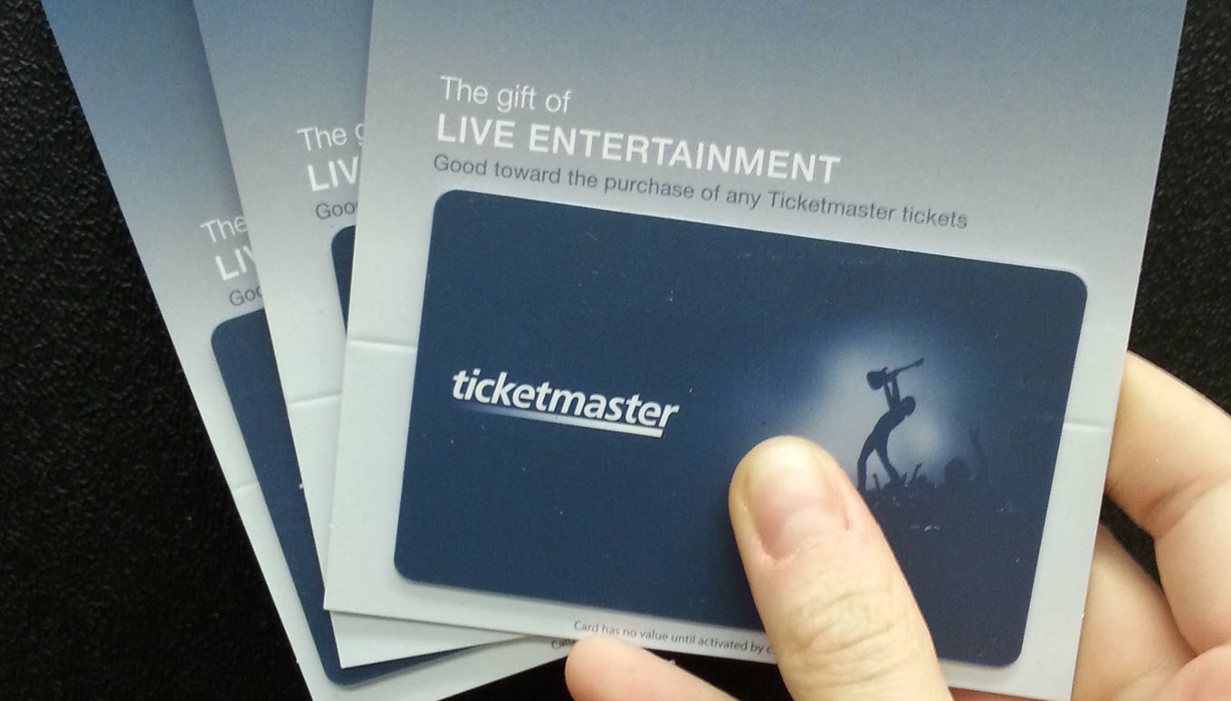 Ticketmaster Gifts - ecobt.ru