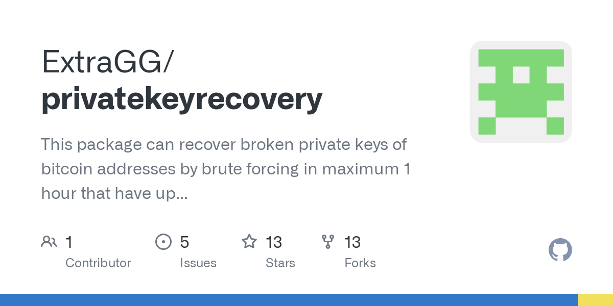 bitcoin-wallet-brutefroce · GitHub Topics · GitHub