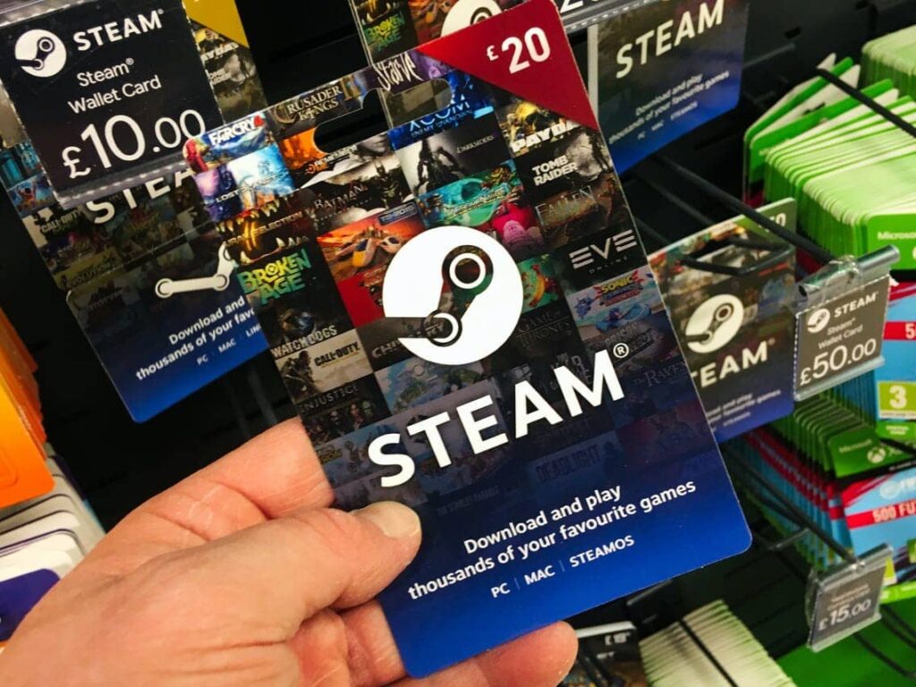 Sell or Buy Steam Gift Card with Crypto - Cheap Vouchers