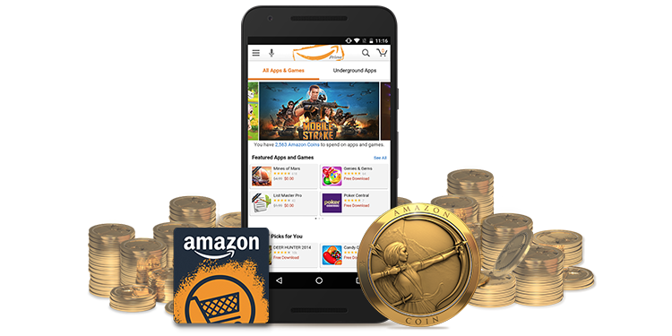 10, Amazon Coins Only $ (Regularly $)