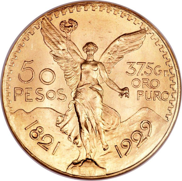 Mexican Gold Pesos Coins - Auronum