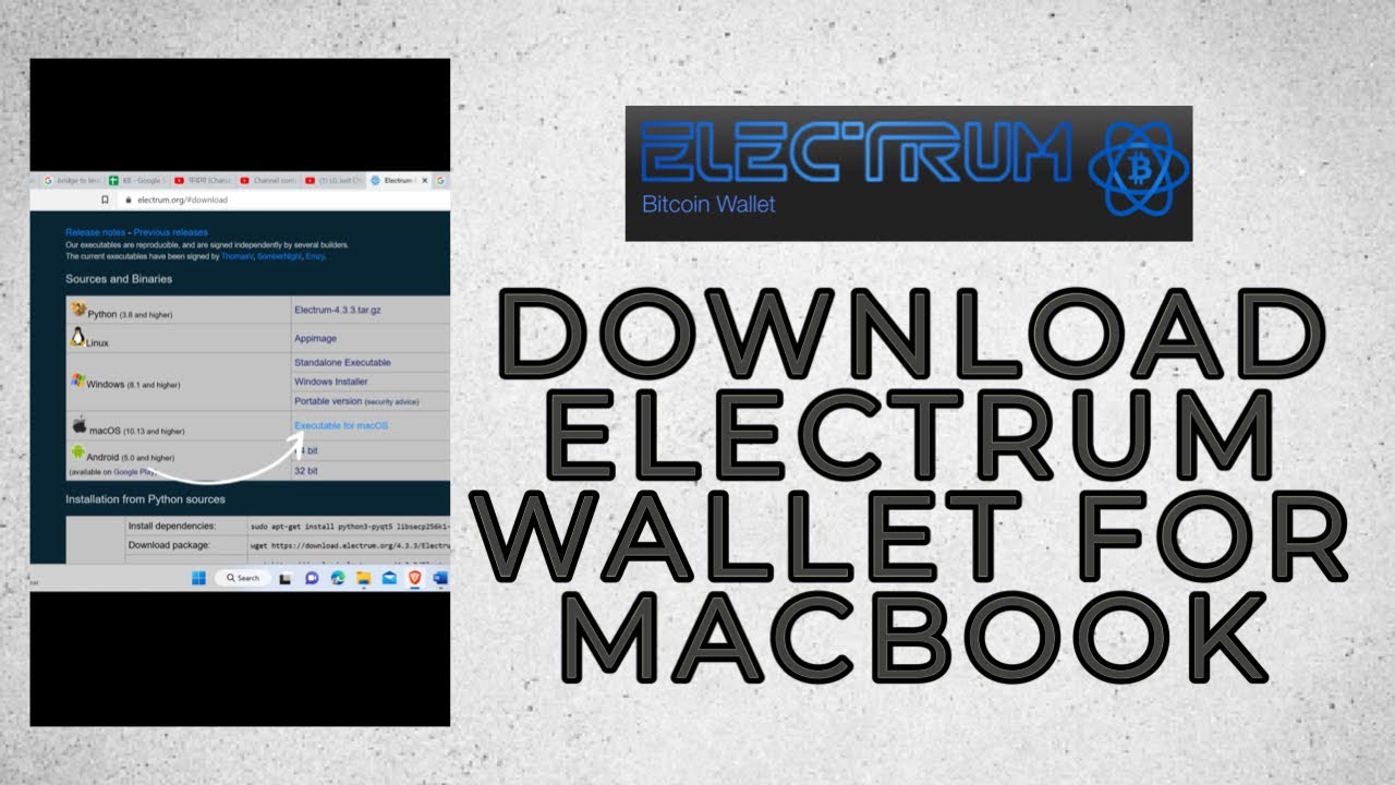 Bitcoin Core on Mac OS, with EPS, and Electrum Desktop Wallet – Bitcoin Guides