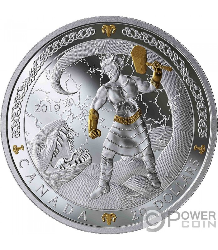 Marvel Series Thor 1 oz Pure Silver Chibi Coin - Sprott Money Collectibles