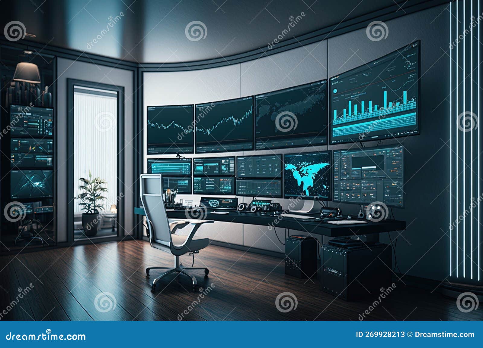 Stock Trading Desks & Furniture - Saraval Industries, Corp