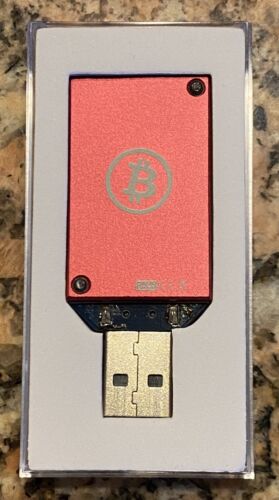 Rare Golden ASIC USB Block Erupter Bitcoin Miner MH/s Sapphire | Voice