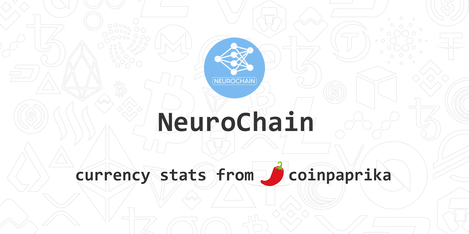 NeuroChain Price History Chart - All NCC Historical Data