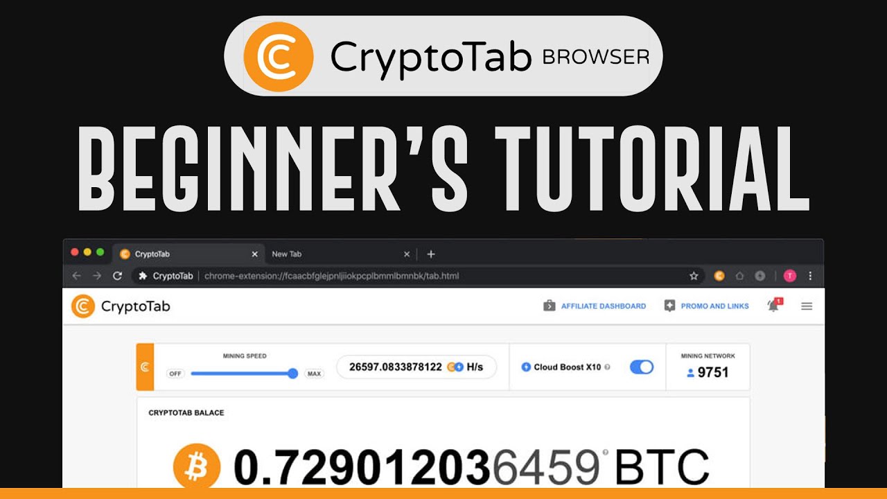 The Easiest Way to Start Mining | CryptoTab Browser