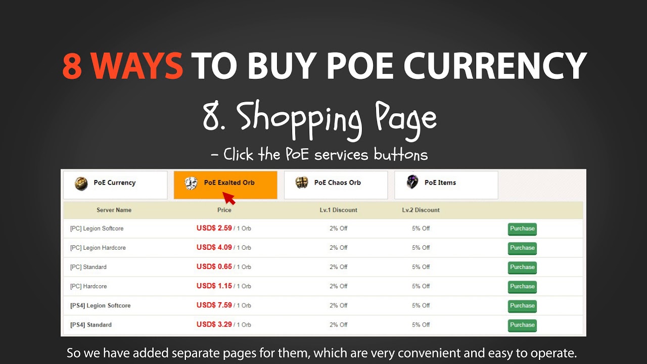 PoE Currency and Item - Buy safe & fast trade - CoinLooting