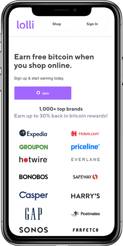 Lolli’s New Mobile App Allows Users to Earn Bitcoin at 10,+ Stores