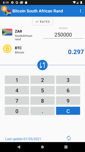 Bitcoin to Südafrikanischer Rand Conversion | BTC to ZAR Exchange Rate Calculator | Markets Insider