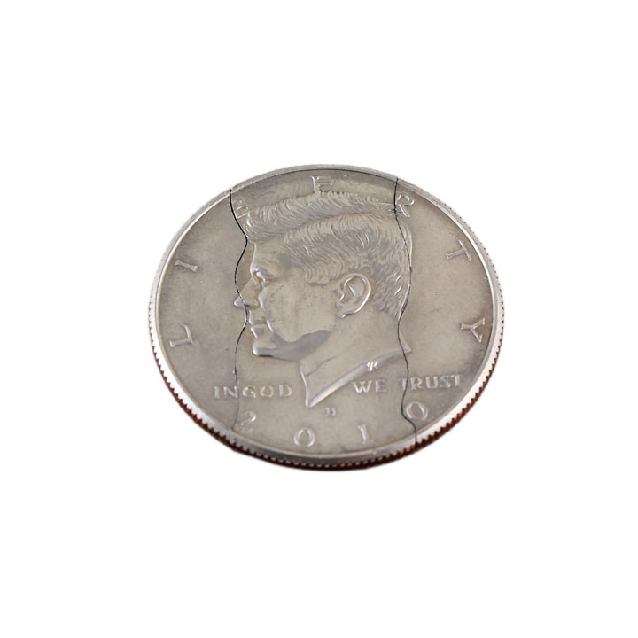 Folding Coin Half Dollar by Tango Magic