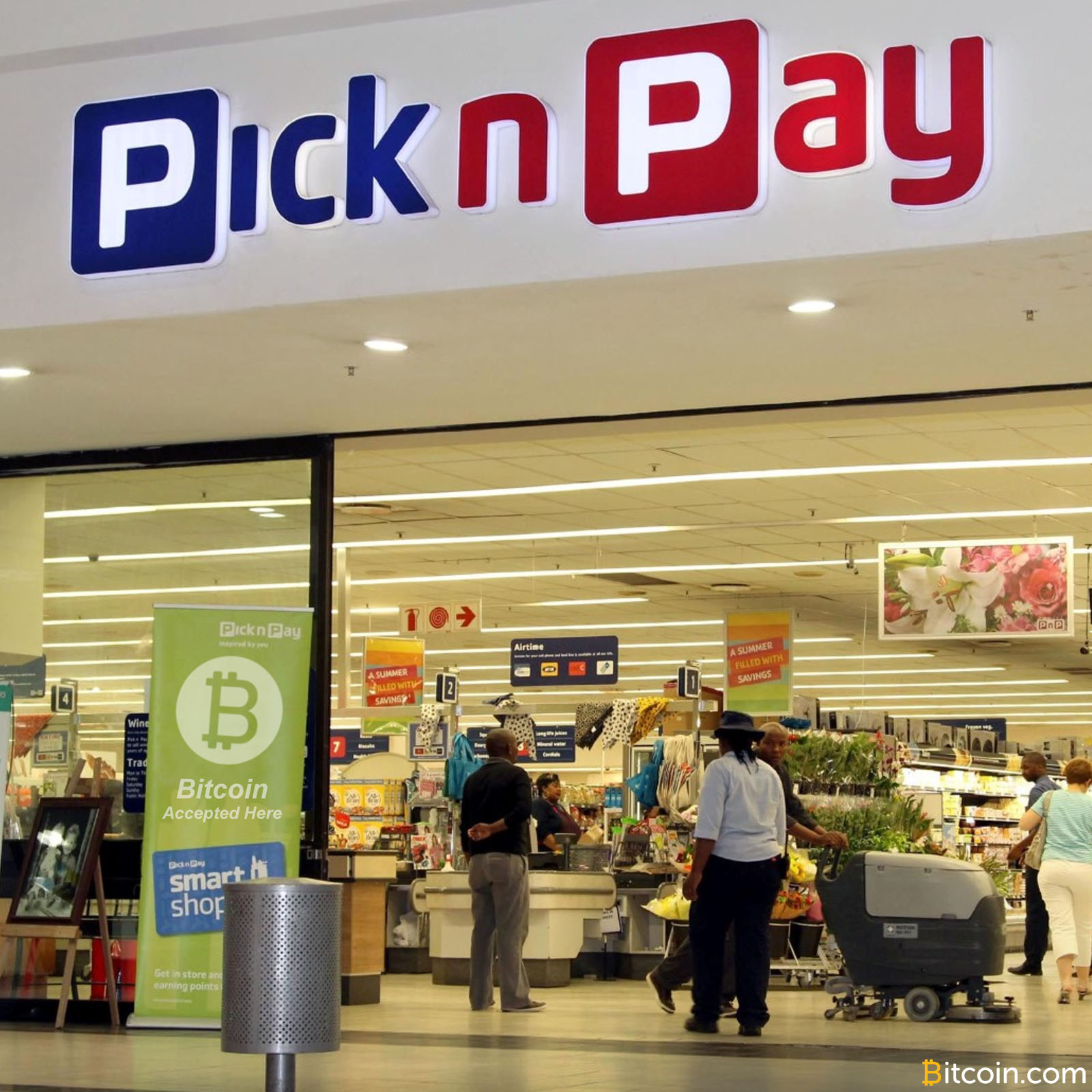 South African Supermarket Chain Pick n Pay Now Accepts Bitcoin Payments: Report