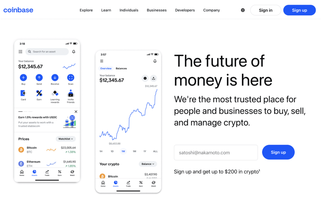 ‎Coinbase: Buy Bitcoin & Ether on the App Store