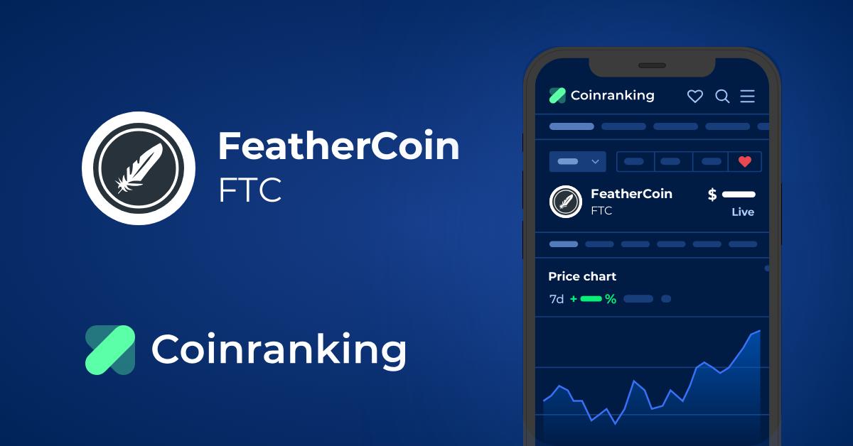 Feathercoin price today, FTC to USD live price, marketcap and chart | CoinMarketCap