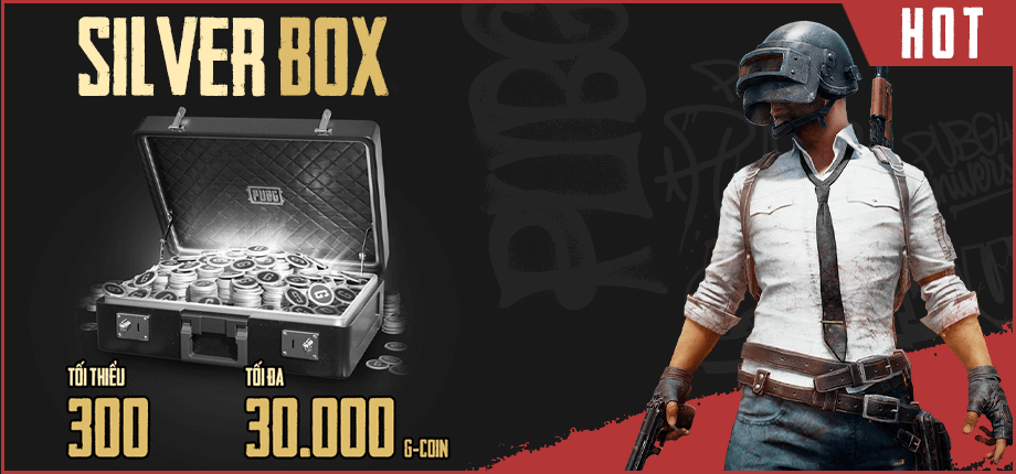 SILVER G-COIN BOX - PUBG - Survivors Rest