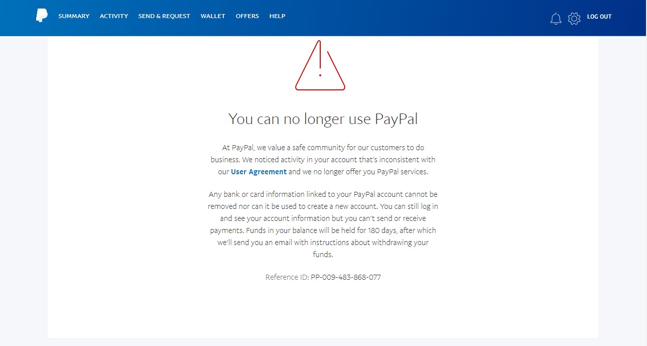 PayPal Account: Limitations & Restrictions | PayPal UK
