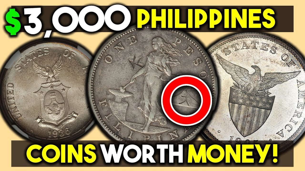 An old 1 Peso coin of the Philippines | Old coins worth money, Old coins, Coins