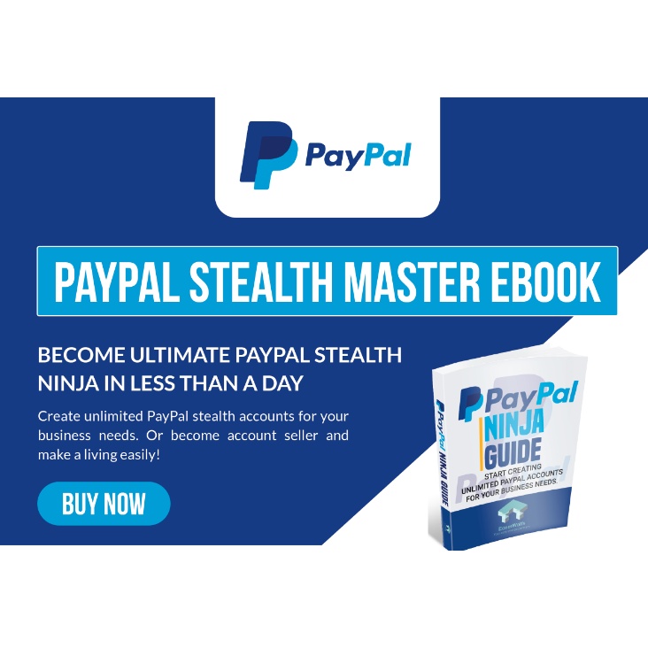 Where To Buy EBay Stealth Account Faster And Why You Need Stealth PayPal | KalDrop