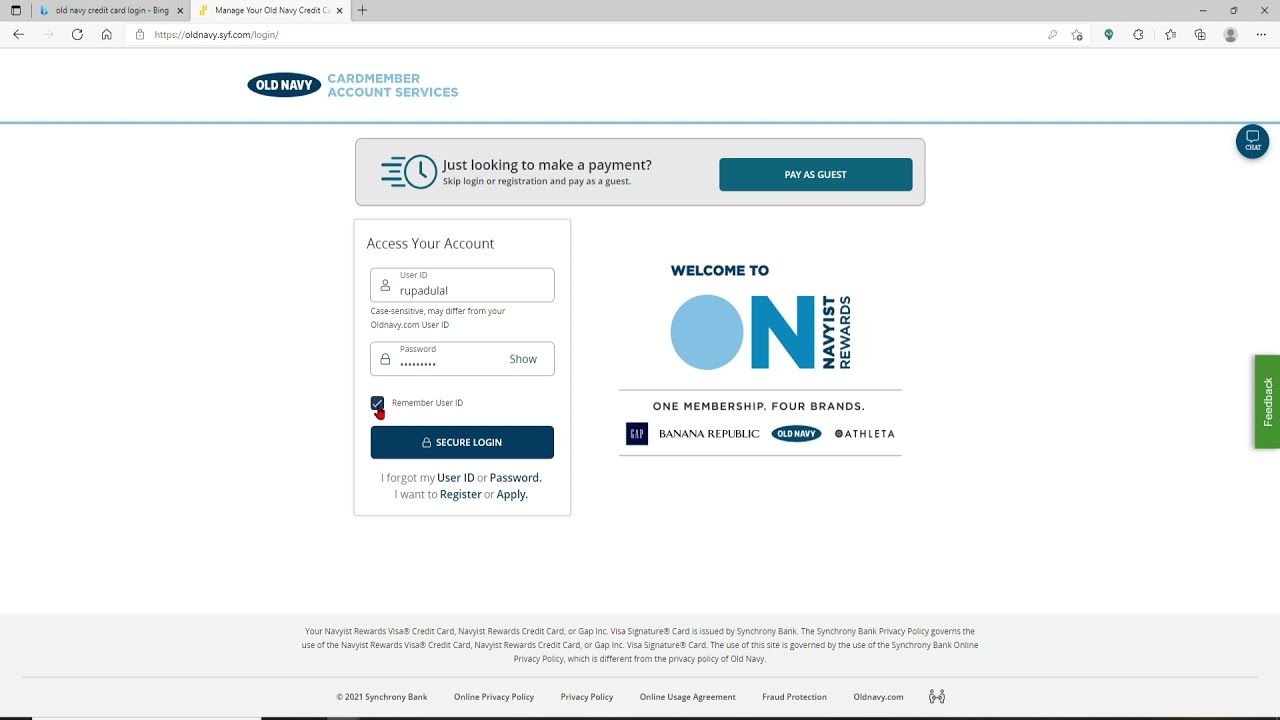 Old Navy | Make Your Retail Store Card Payment Online | ecobt.ru