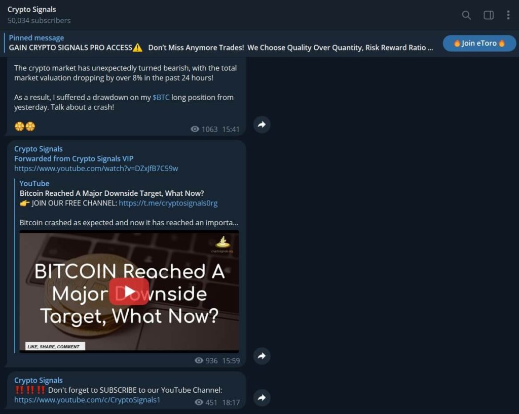 5 Best Crypto Signals Groups On Telegram - Mycryptopedia