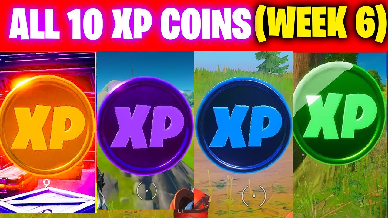 Fortnite Season 4 Week 6 XP Coins - Pro Game Guides