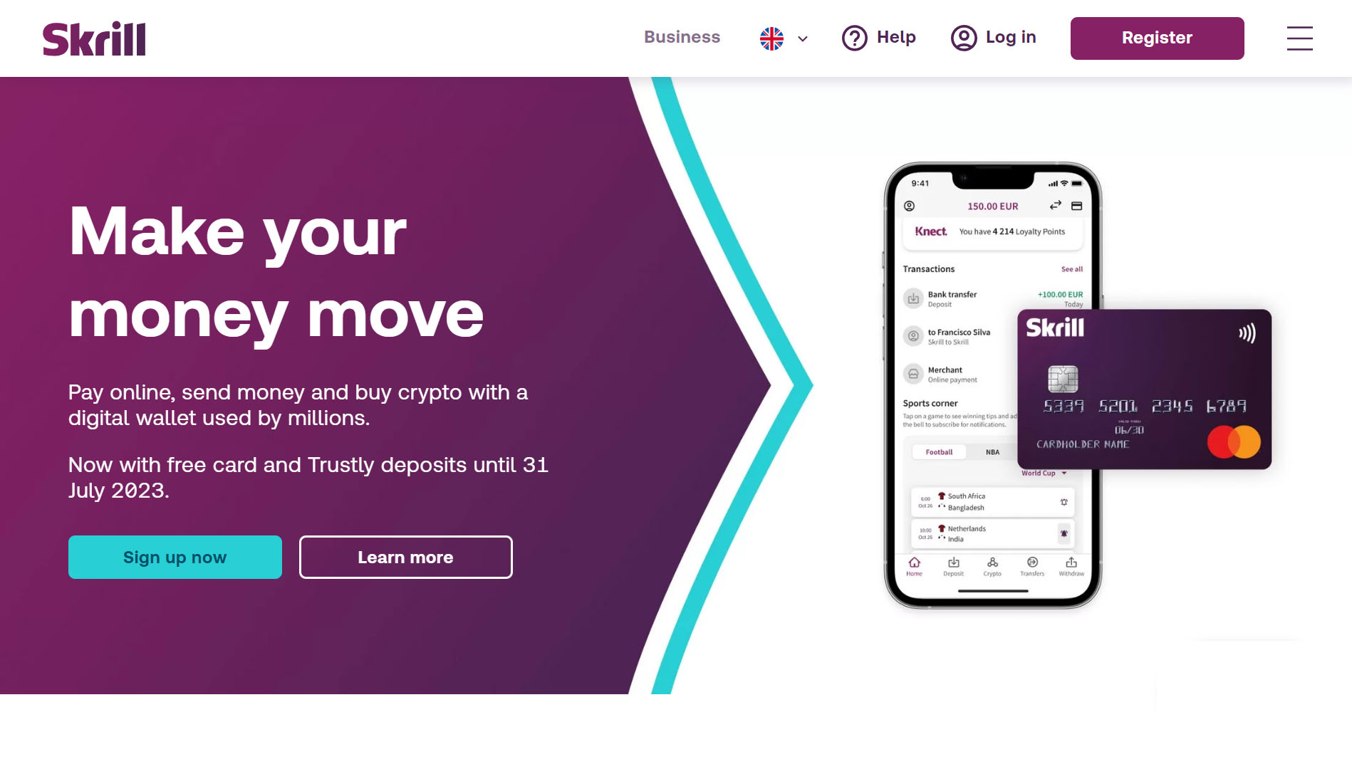 Why is my withdrawal to a crypto wallet missing? | Skrill